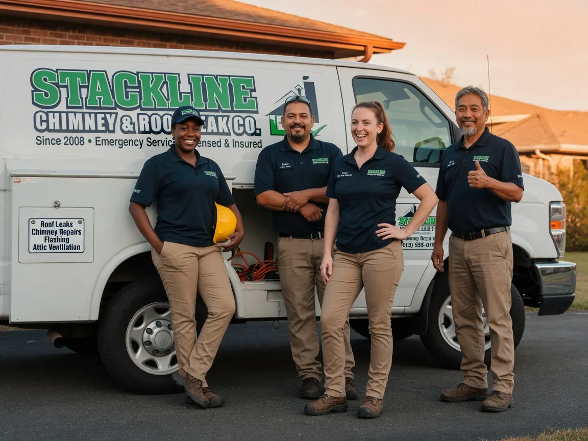 Chimney flashing repair company in Sheffield, TX
